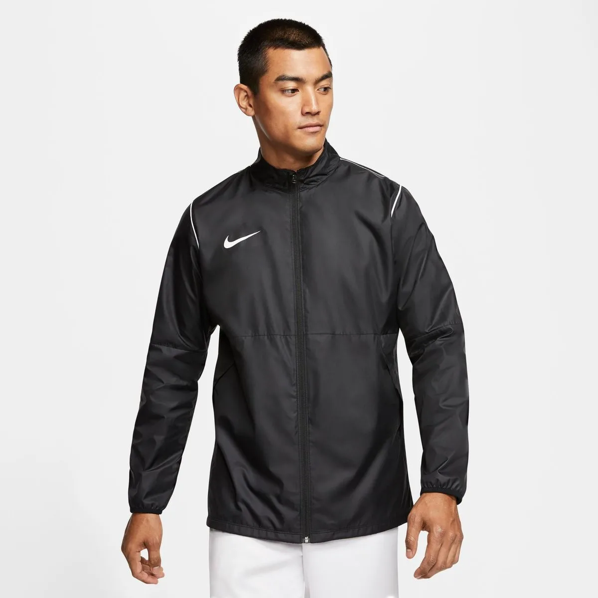 Repel Herren Fußballjacke, schwarz US: S