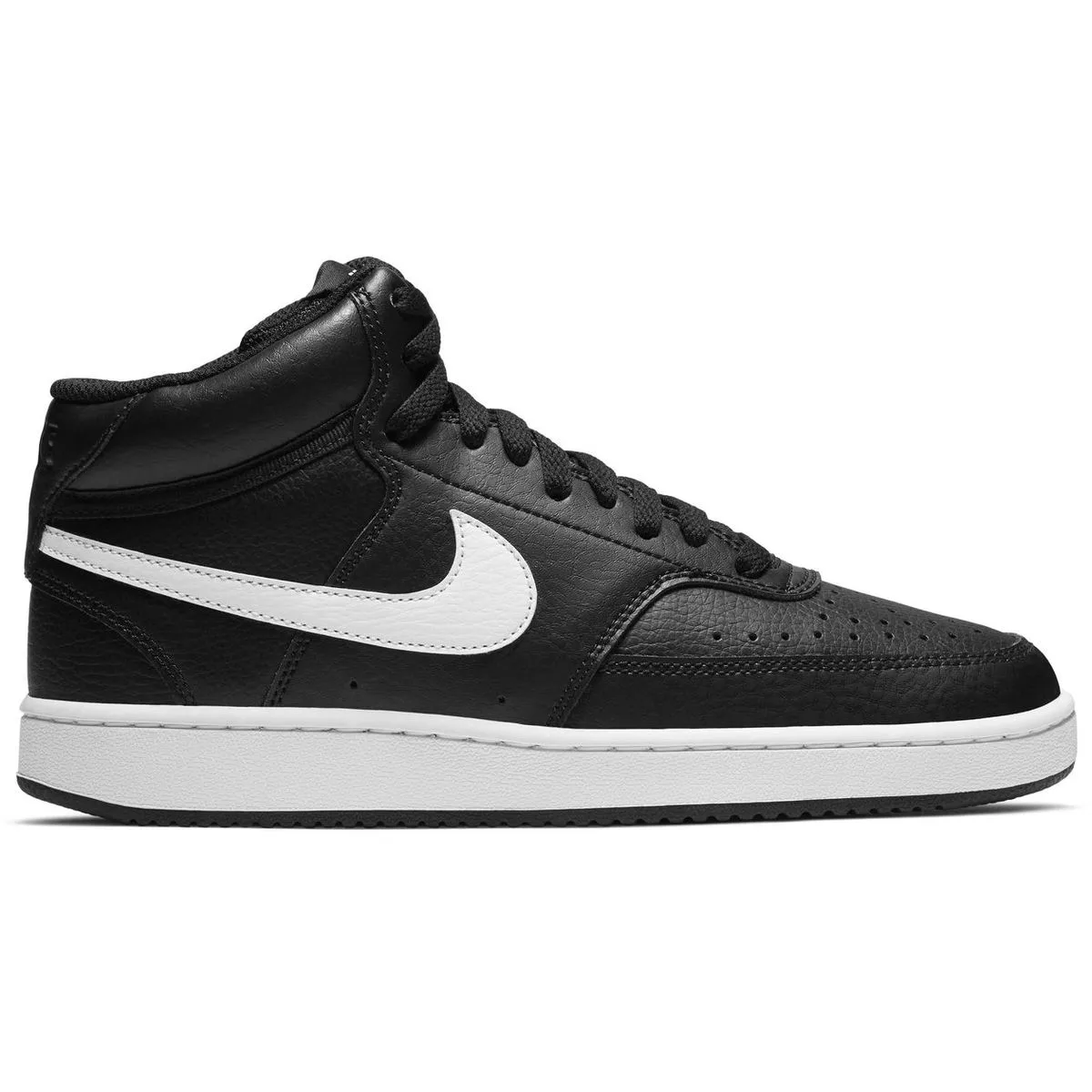 Court Vision Mids Damen Freizeitschuhe, schwarz, Größe 40 ½ 40 ½