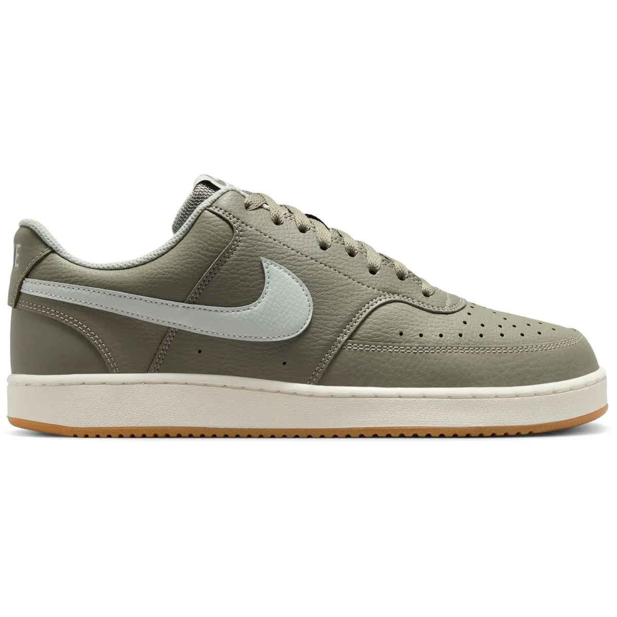 Court Vision Lows Herren Freizeitschuhe, grün, Größe 45 ½ 45 ½