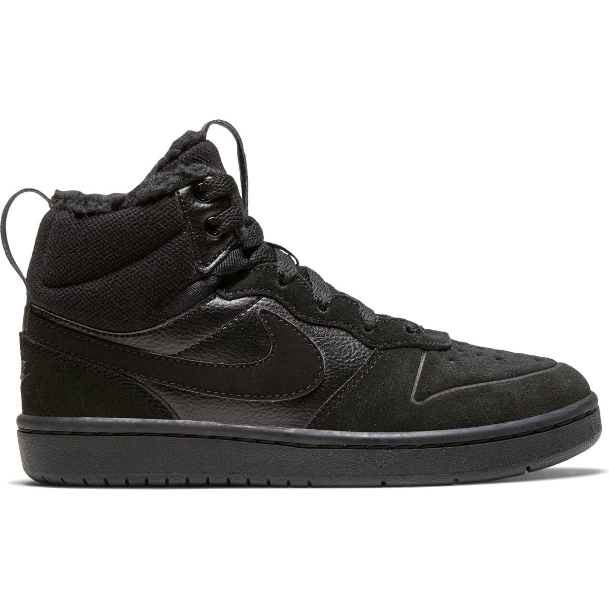 Court Borough Mid 2s Jungen Freizeitschuhe, schwarz, Größe 31 ½ 31 ½
