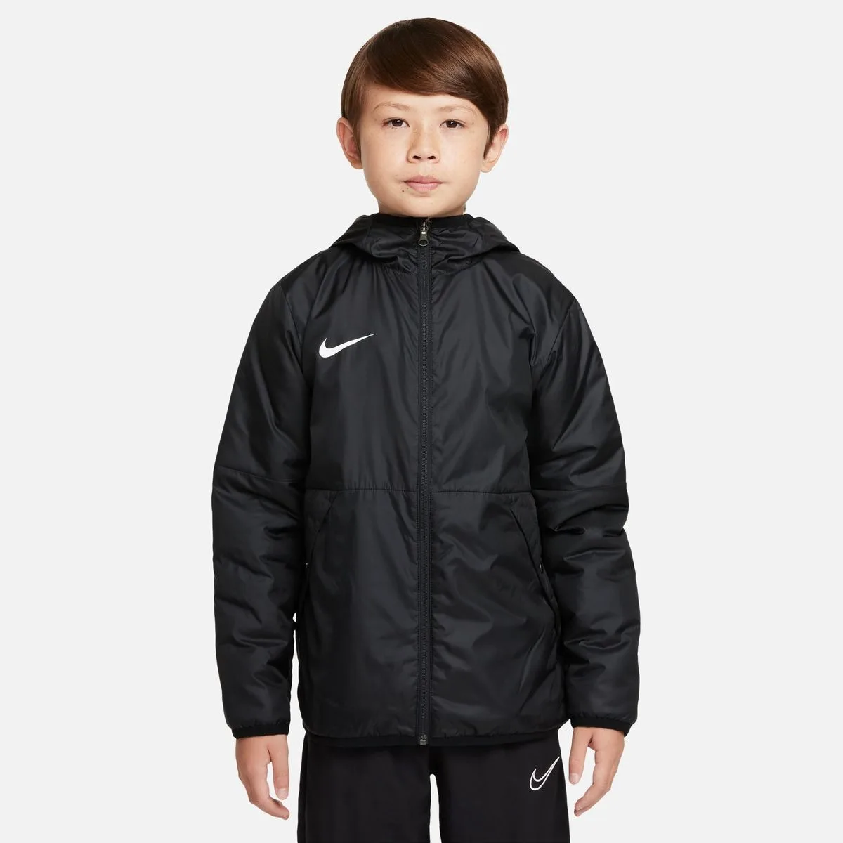Therma Repel Park Kinder Fußballjacke, schwarz US: M