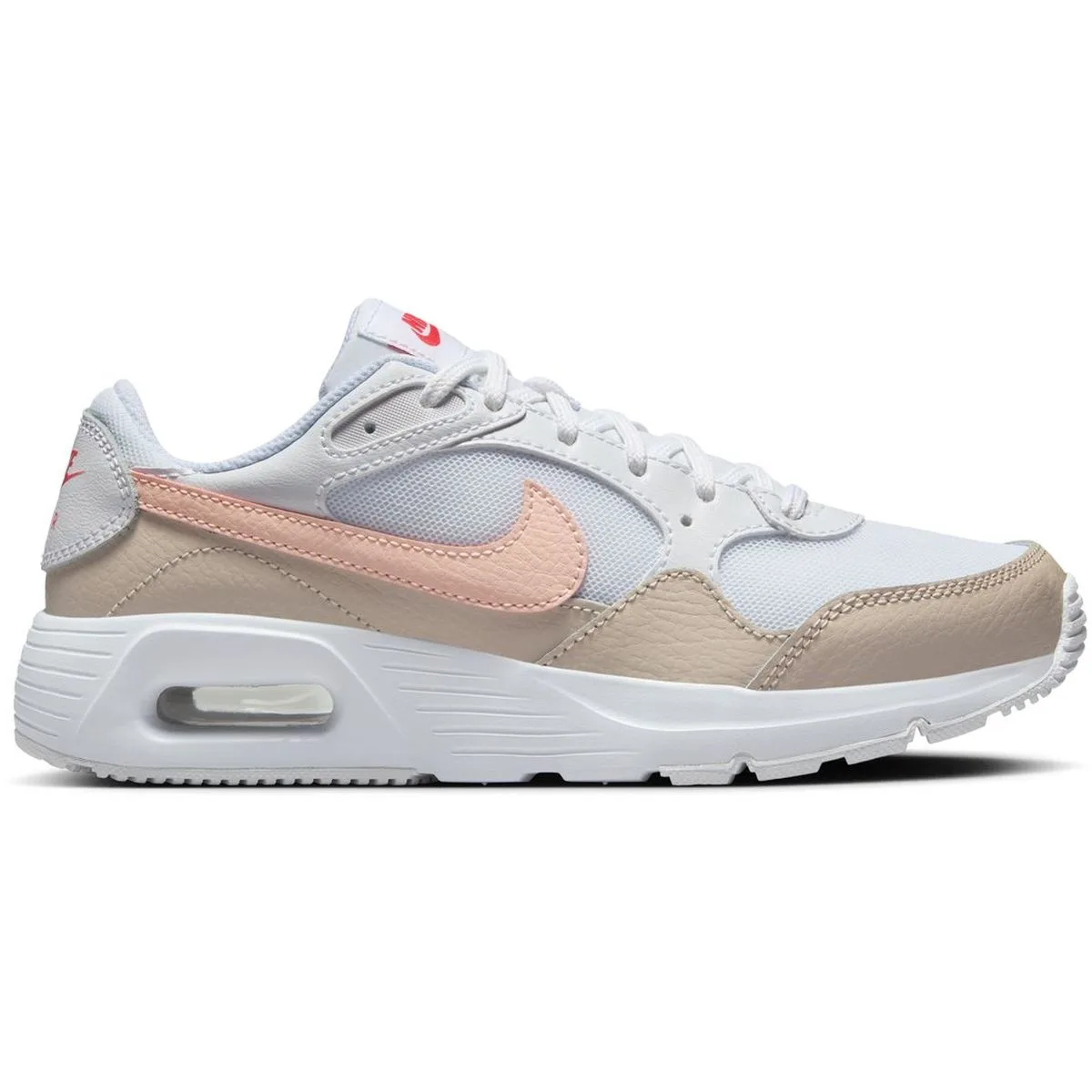 Air Max SC Jungen Freizeitschuhe, weiß, Größe 37 ½ 37 ½