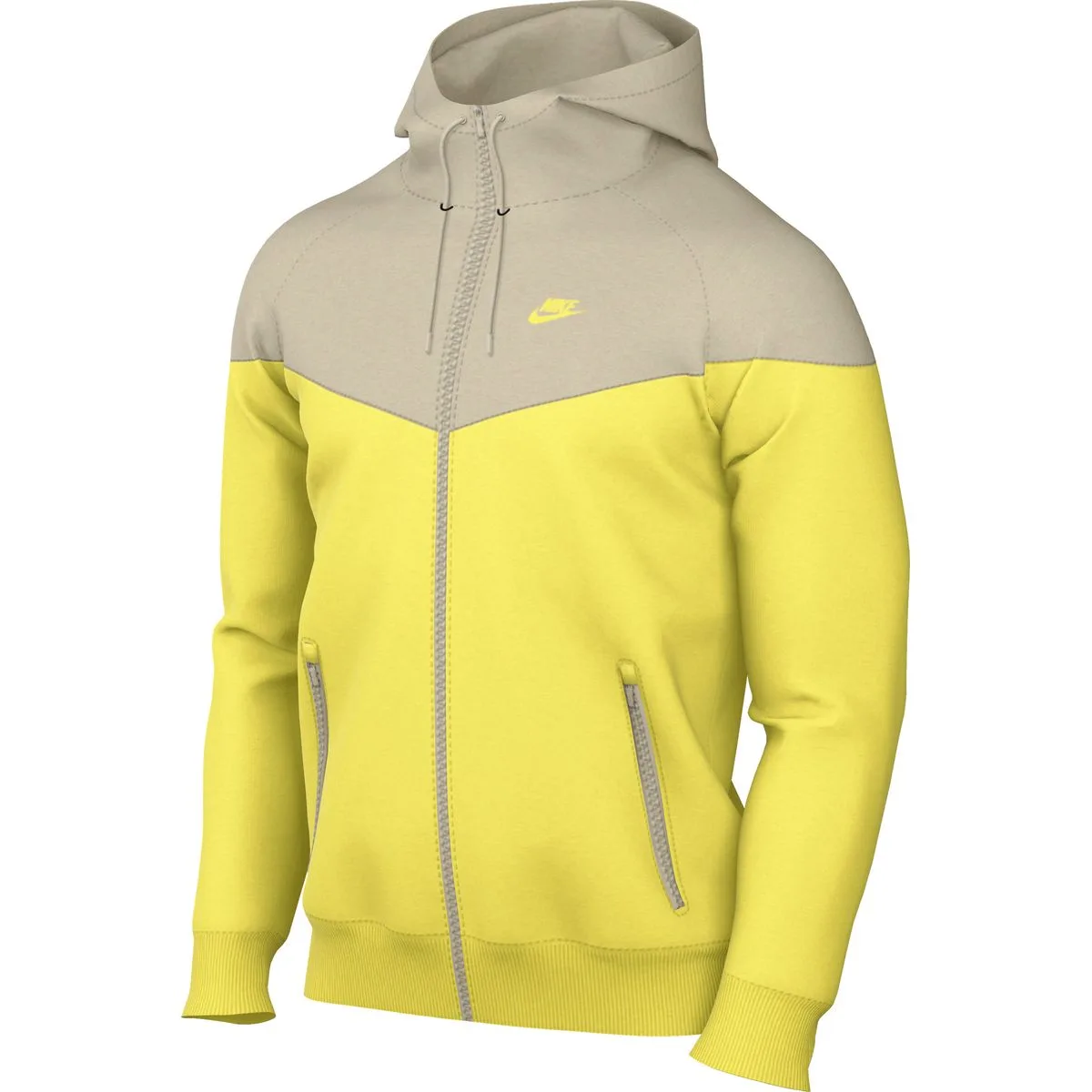 Sportswear Windrunner Hooded Herren Midlayer, gelb US: S