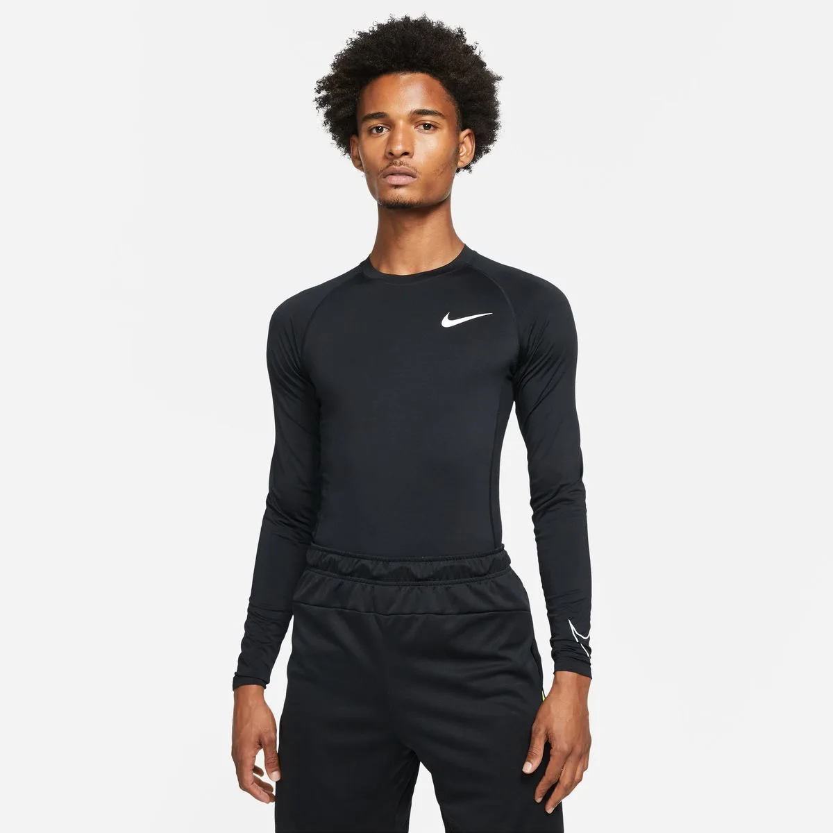 Pro Dri-Fit Fit Herren Sweatshirt, schwarz US: 2XL