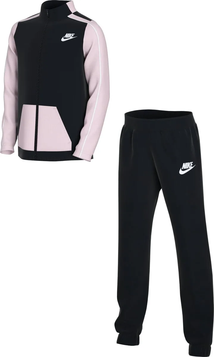 Nike Sportswear Kinder Sportanzug, schwarz