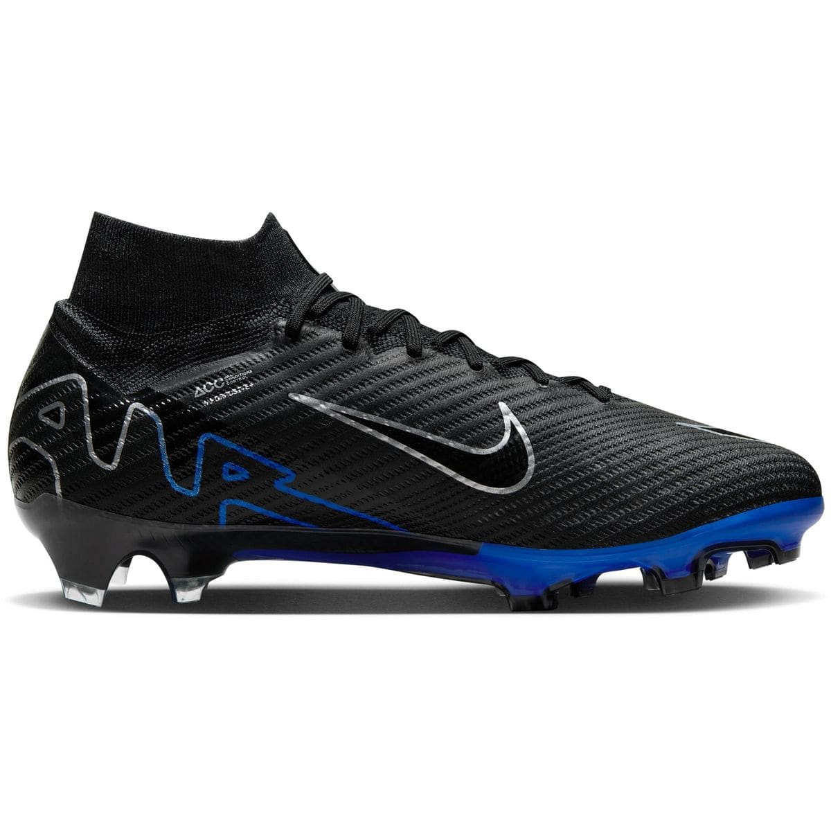 Mercurial Superfly 9 Elite FG High- Herren Nockenschuhe, schwarz, Größe 46 46