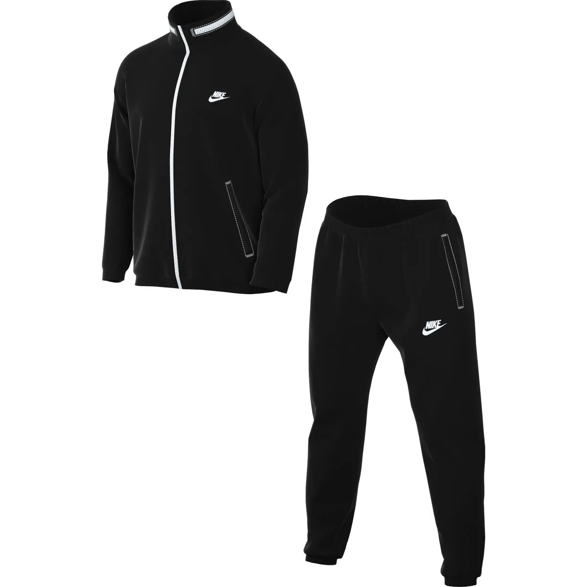 Nike Sportswear Sport Essentials Woven Herren Sportanzug, schwarz