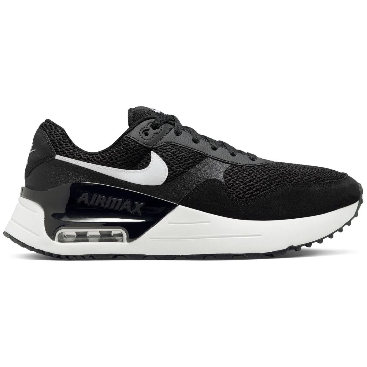 Air Max System Herren Freizeitschuhe, schwarz, Größe 45 45
