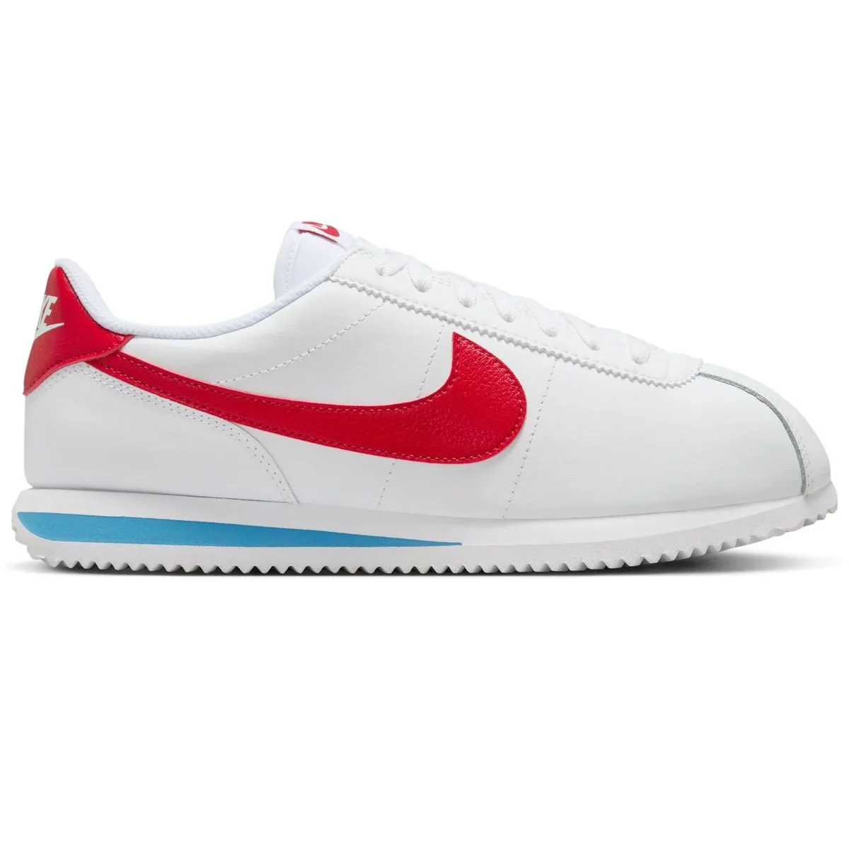 Cortez Leathers Damen Freizeitschuhe, weiß, Größe 41 41