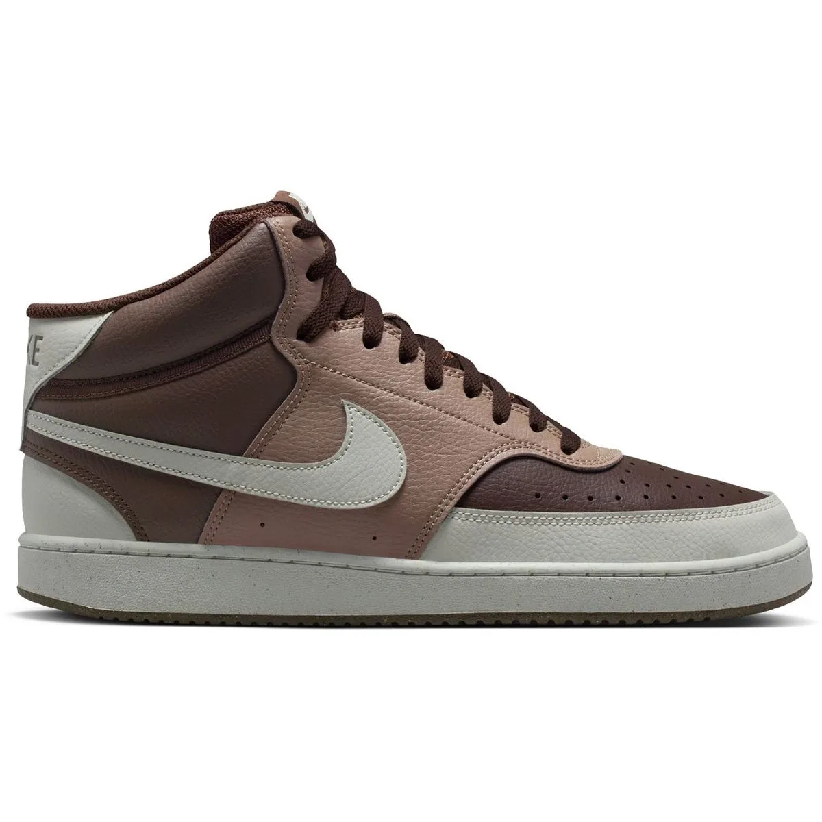Court Vision Mid Next Nature Herren Freizeitschuhe, braun, Größe 44 ½ 44 ½