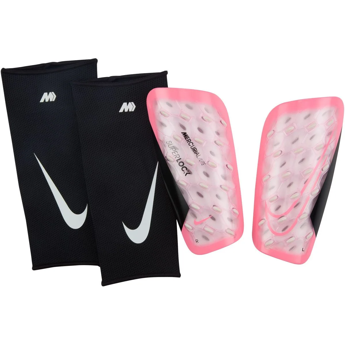 Nike Mercurial Lite SuperLock Schienbeinschoner, rosa 196977917615