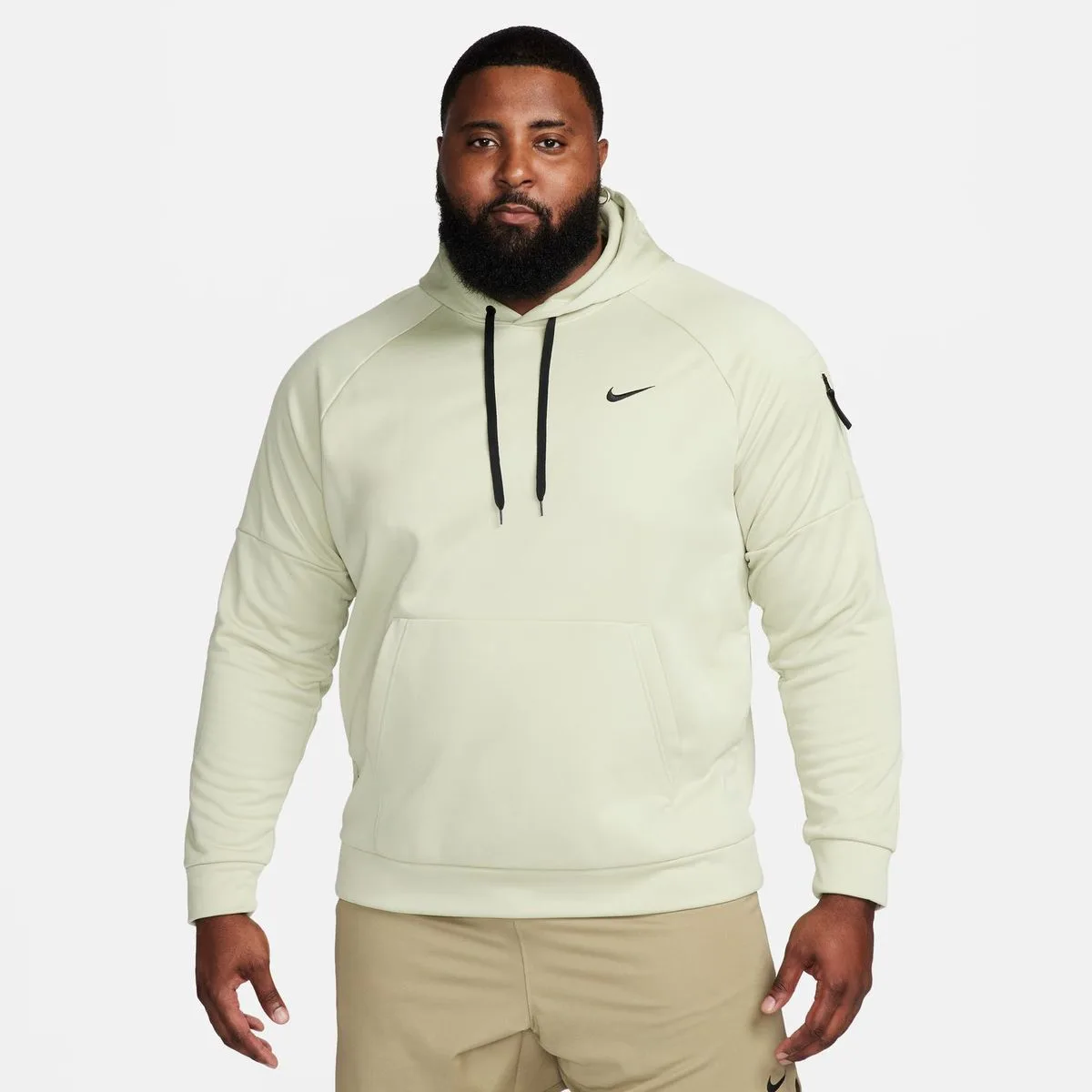 Therma Therma-Fit Hooded Fitness Herren Kapuzensweater, grün US: S