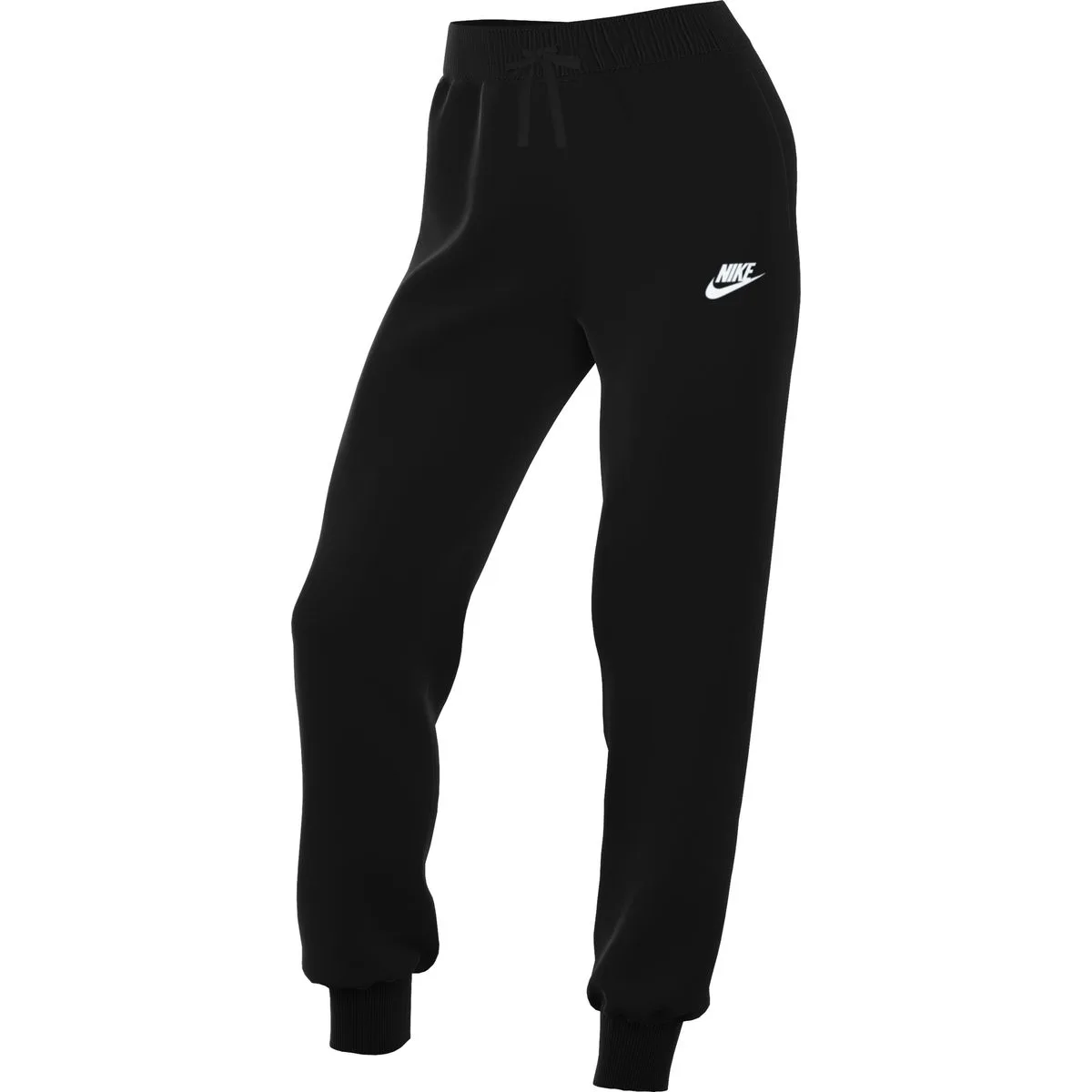 Sportswear Mid-Rise Damen Jogginghose, schwarz US: XL