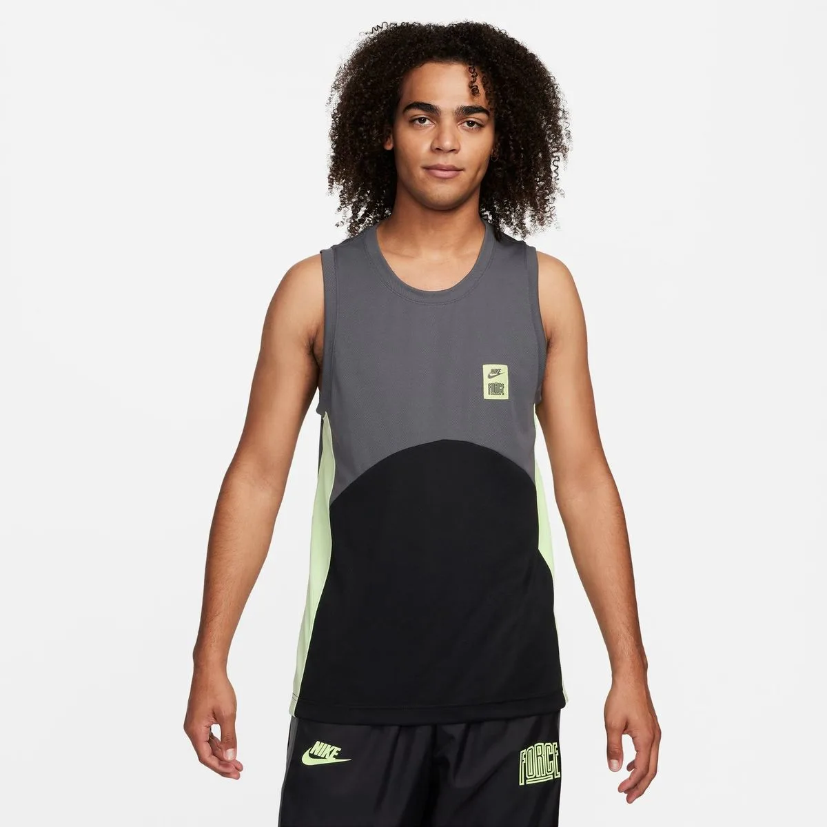 Starting 5 Dri-Fit Herren Trikot, grau US: M