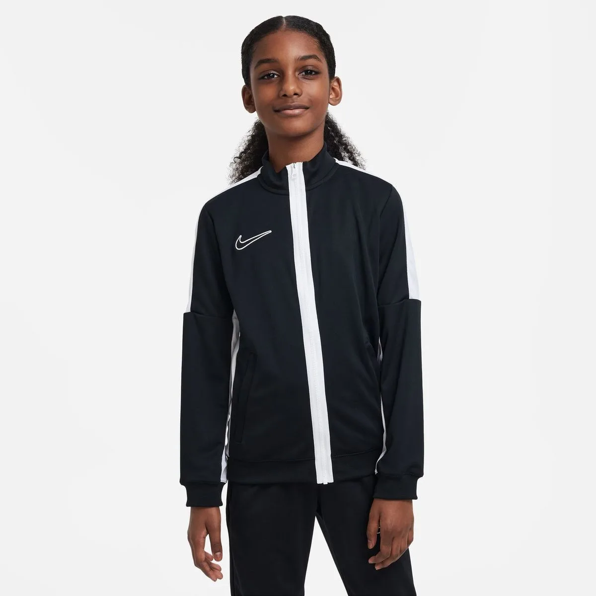 Dri-Fit Academy Kinder Fußballjacke, schwarz US: XL