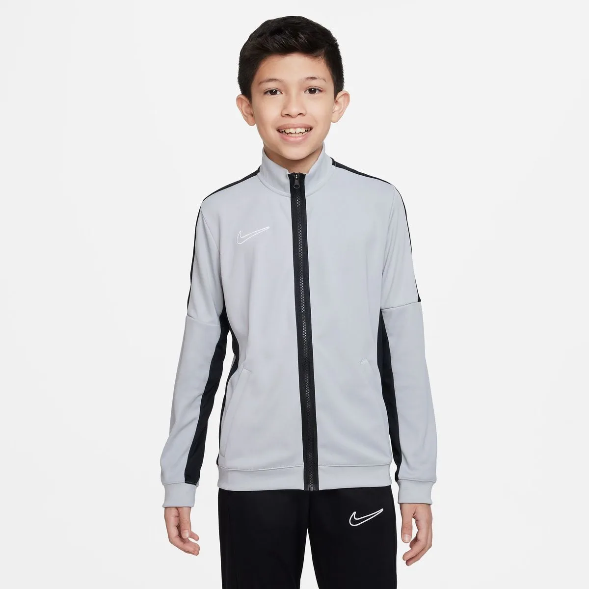 Dri-Fit Academy Kinder Fußballjacke, grau US: S