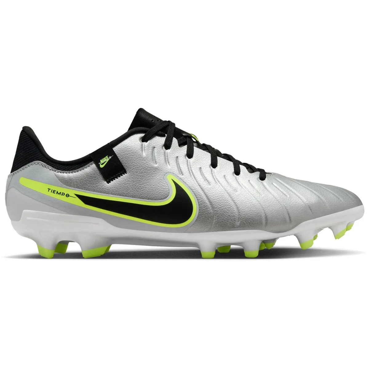 Tiempo Legend 10 Academy MG Low- Herren Nockenschuhe, silber, Größe 45 45