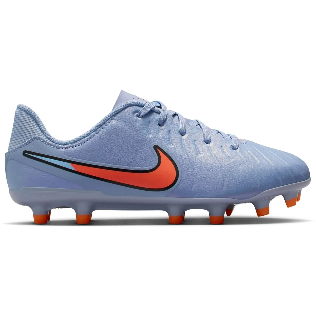 Tiempo Legend 10 Academy MG Low- Kinder Nockenschuhe, blau, Größe 34 34