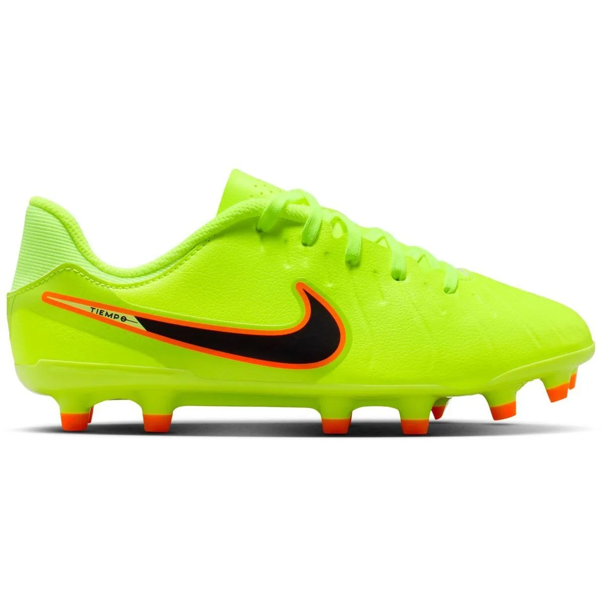 Tiempo Legend 10 Academy MG Low- Kinder Nockenschuhe, grün, Größe 35 35