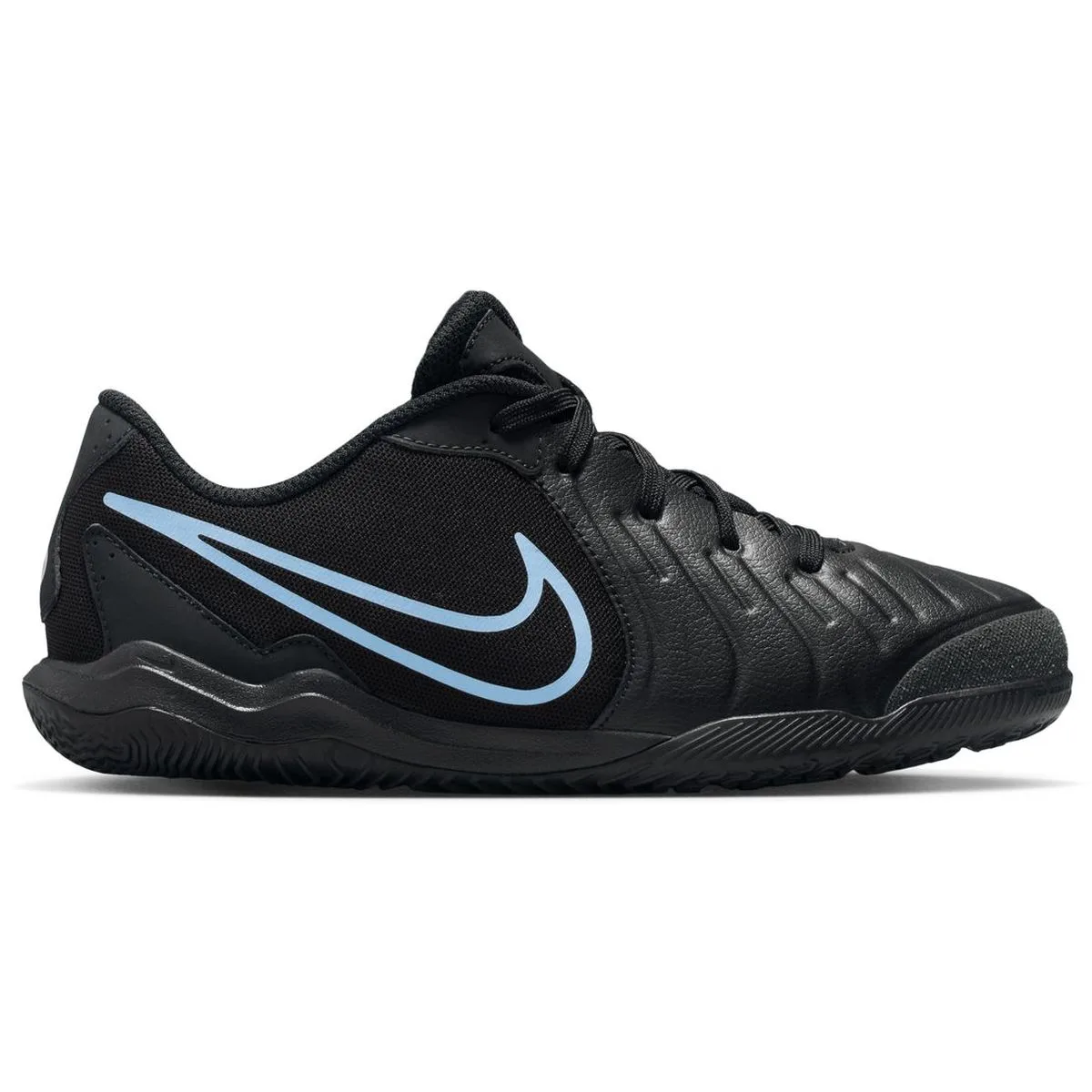 Tiempo Legend 10 Academy IC Low-s Kinder Hallenschuhe, schwarz, Größe 33 ½ 33 ½