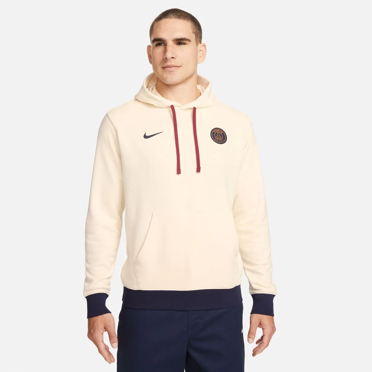 Paris Saint-Germain Club Herren Sweatshirt, gelb US: XL