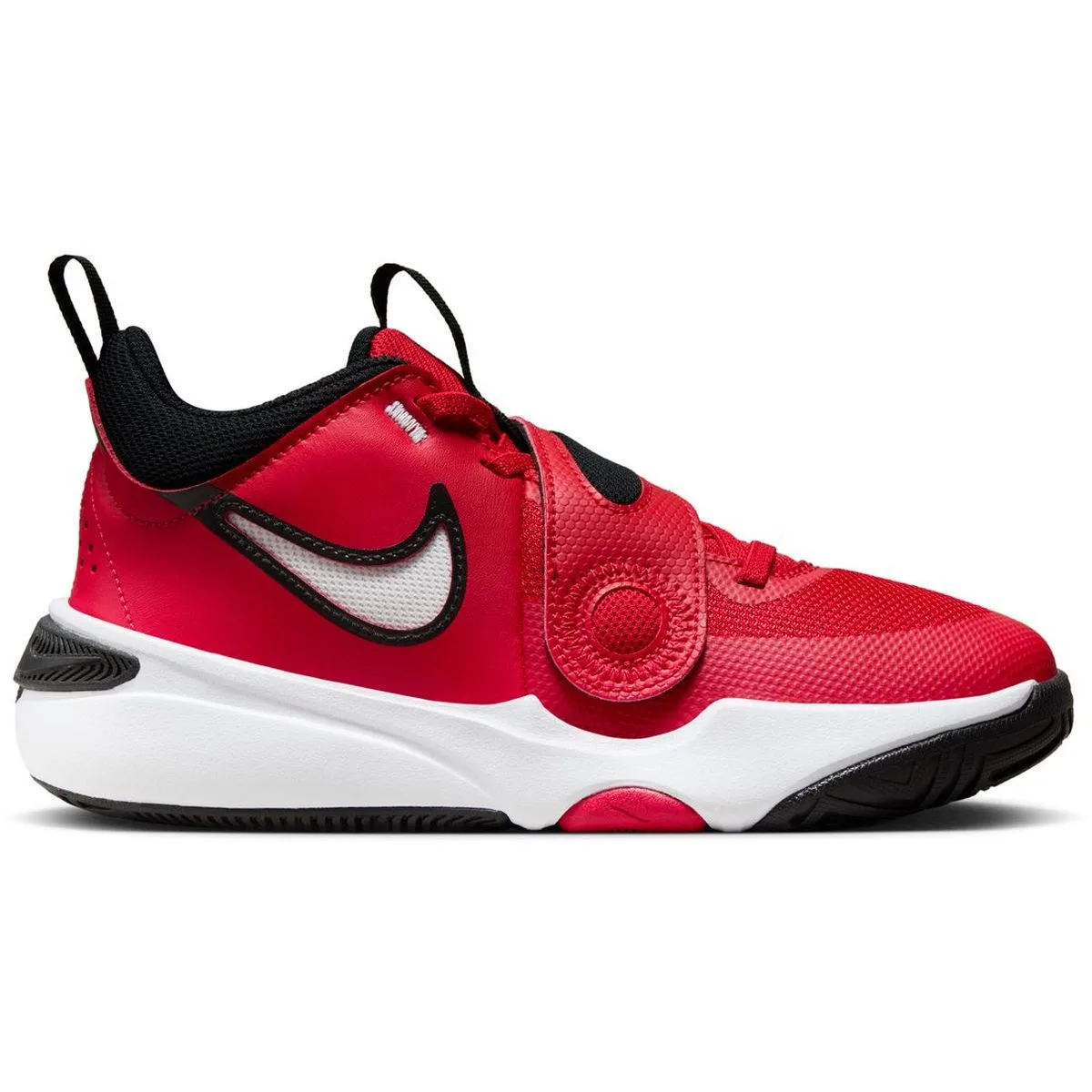 Team Hustle D 11 Kinder Freizeitschuhe, rot, Größe 38 ½ 38 ½