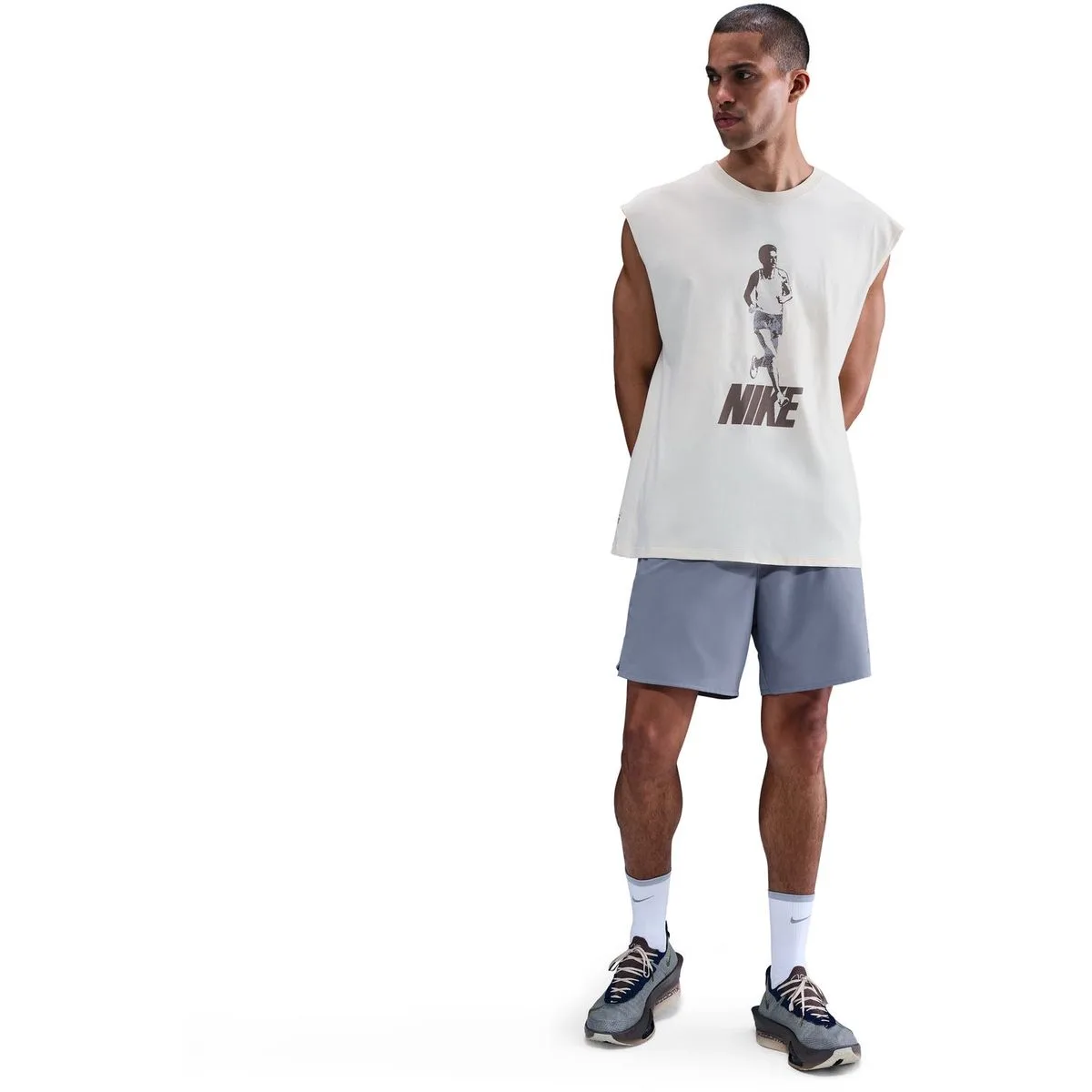 Challenger Dri-Fit 7" 2-in-1 Herren Shorts, lila US: S