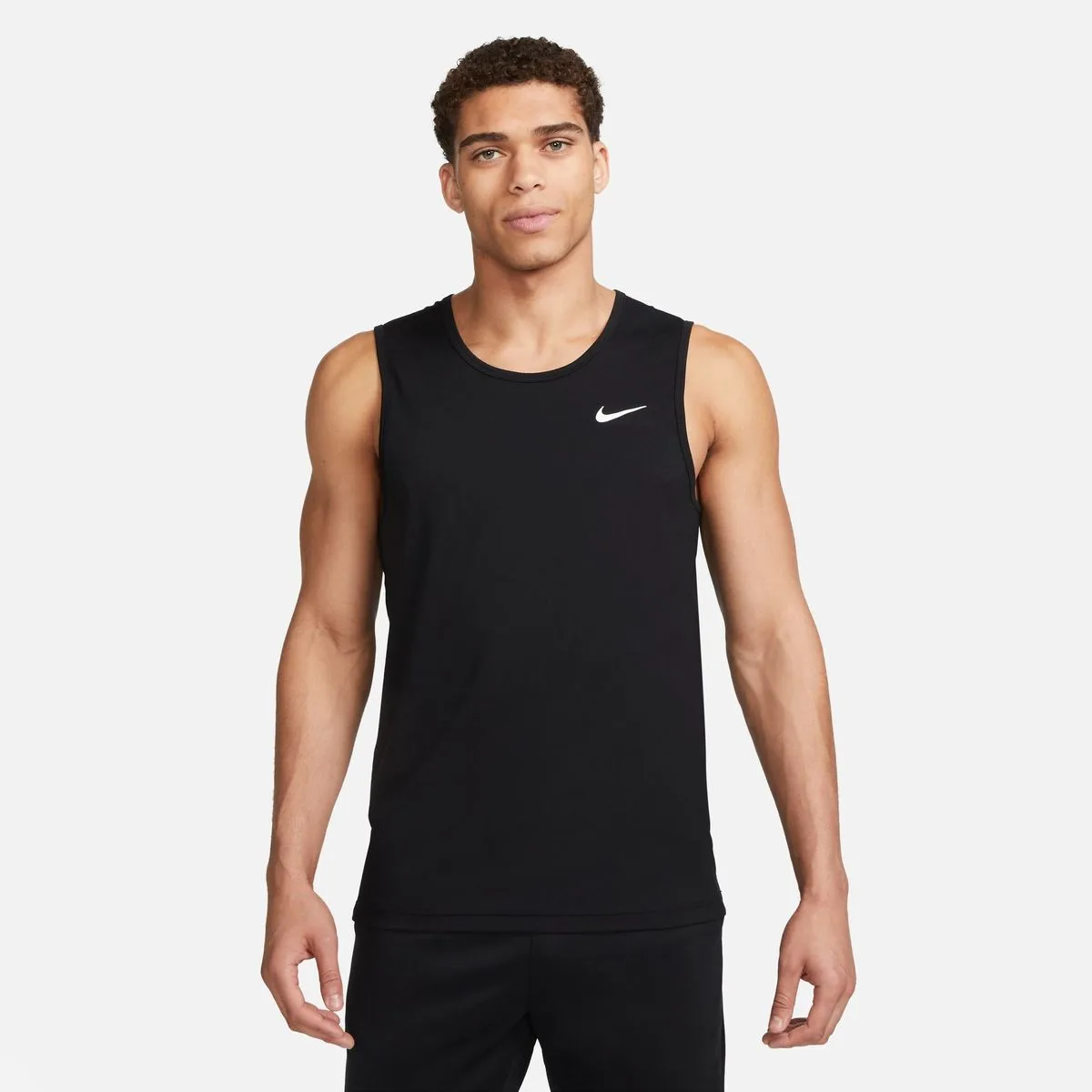 Dri-Fit Hyverse Sleeveless Fitness Herren Tanktop, schwarz US: M