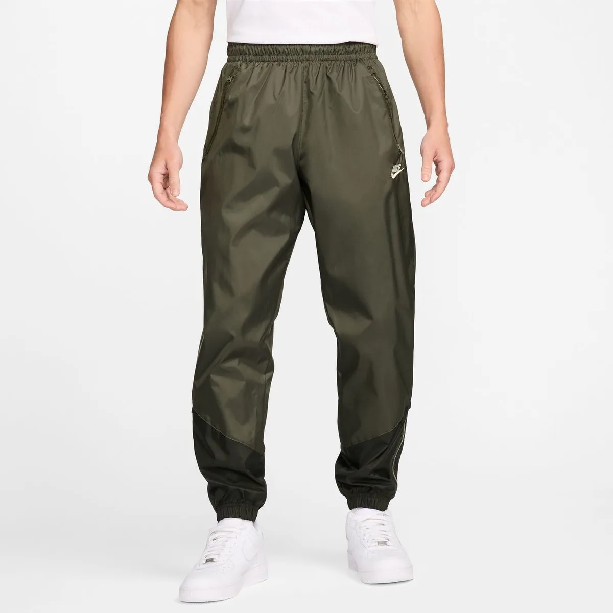 Nike Windrunner Woven Lined Herren Sporthose, grün