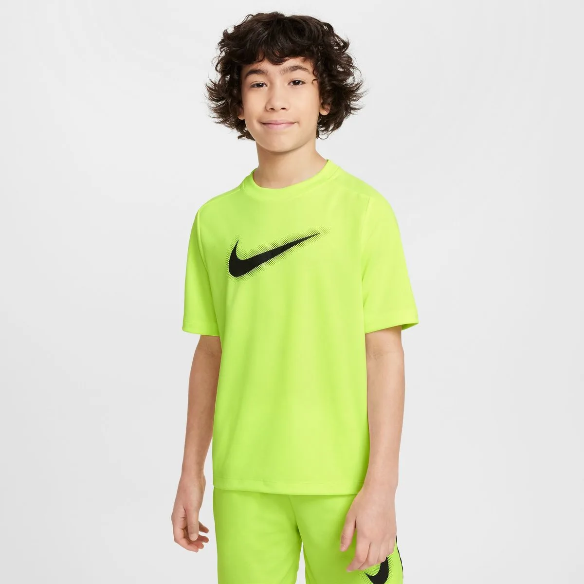 Nike Multi Dri-Fit Graphic Training Jungen T-Shirt, grün