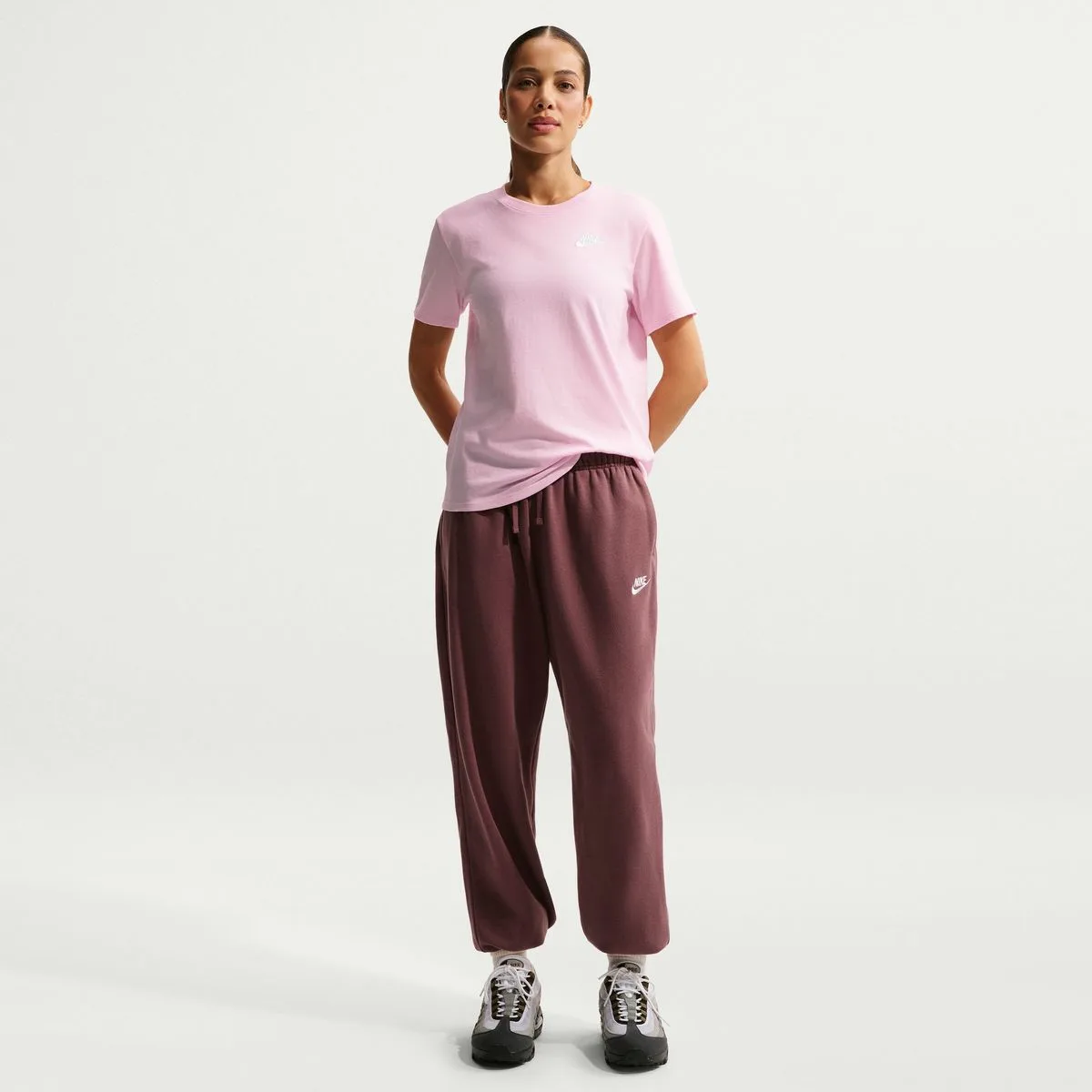 Sportswear Essentials Damen T-Shirt, rosa US: M