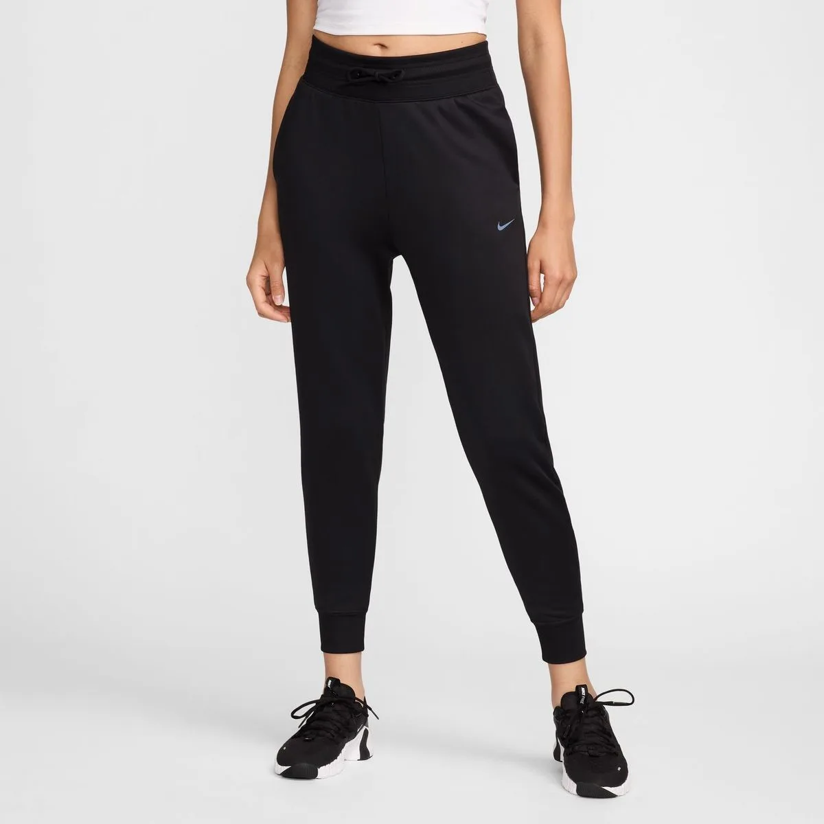 Therma-Fit One High-Waisted 7/8 Damen Trainingshose, schwarz US: L