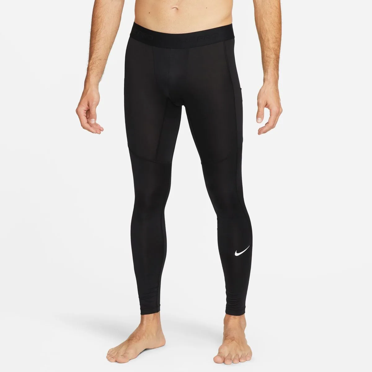 Pro Dri-Fit Fit ness Herren Tights, schwarz US: M