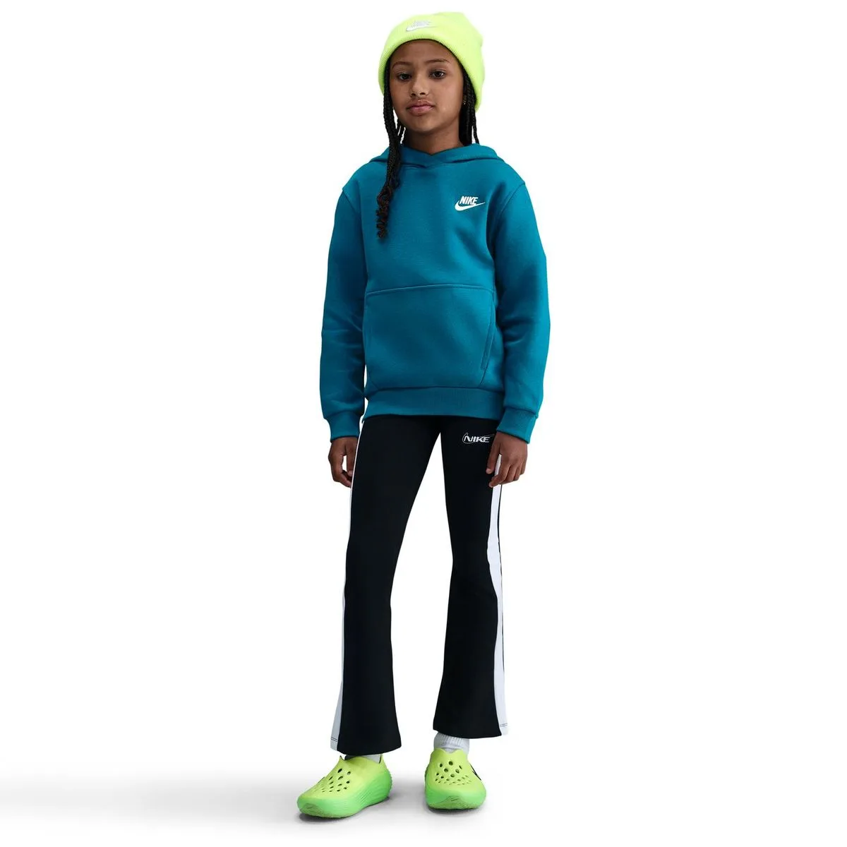 Sportswear Club Kinder Kapuzensweater, türkis US: M