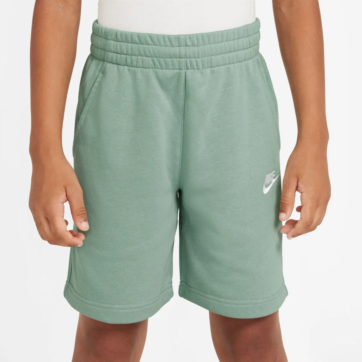 Sportswear French Terry Kinder Shorts, grün US: XL