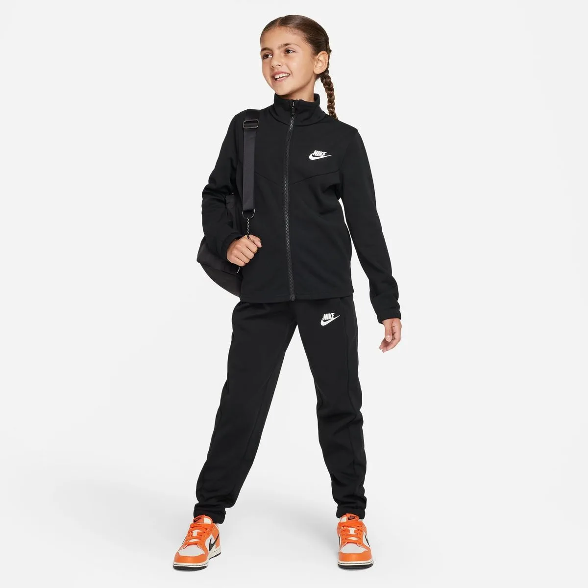 Nike Sportswear Kinder Sportanzug, schwarz