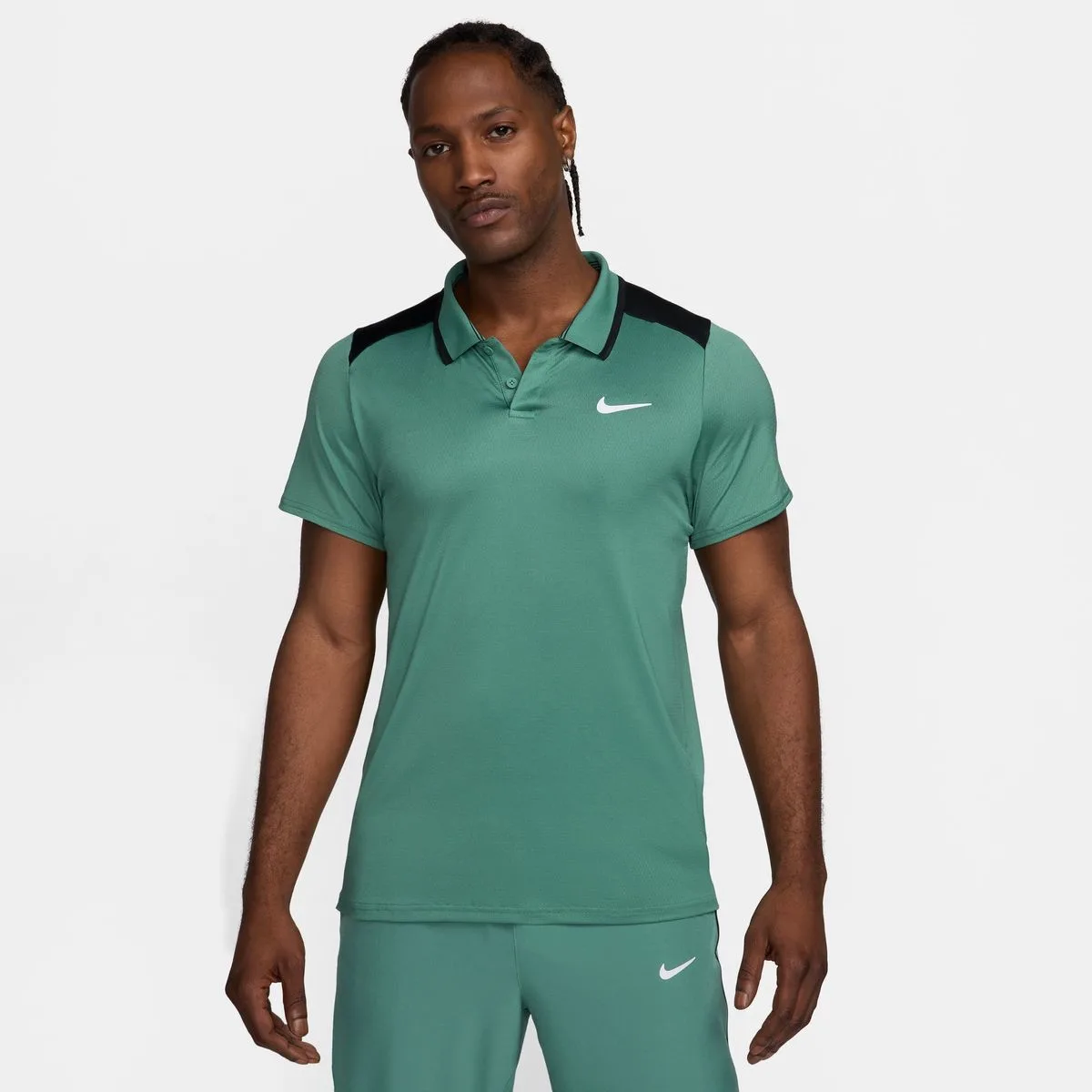 Court Advantage Dri-Fit Herren Poloshirt, grün US: M