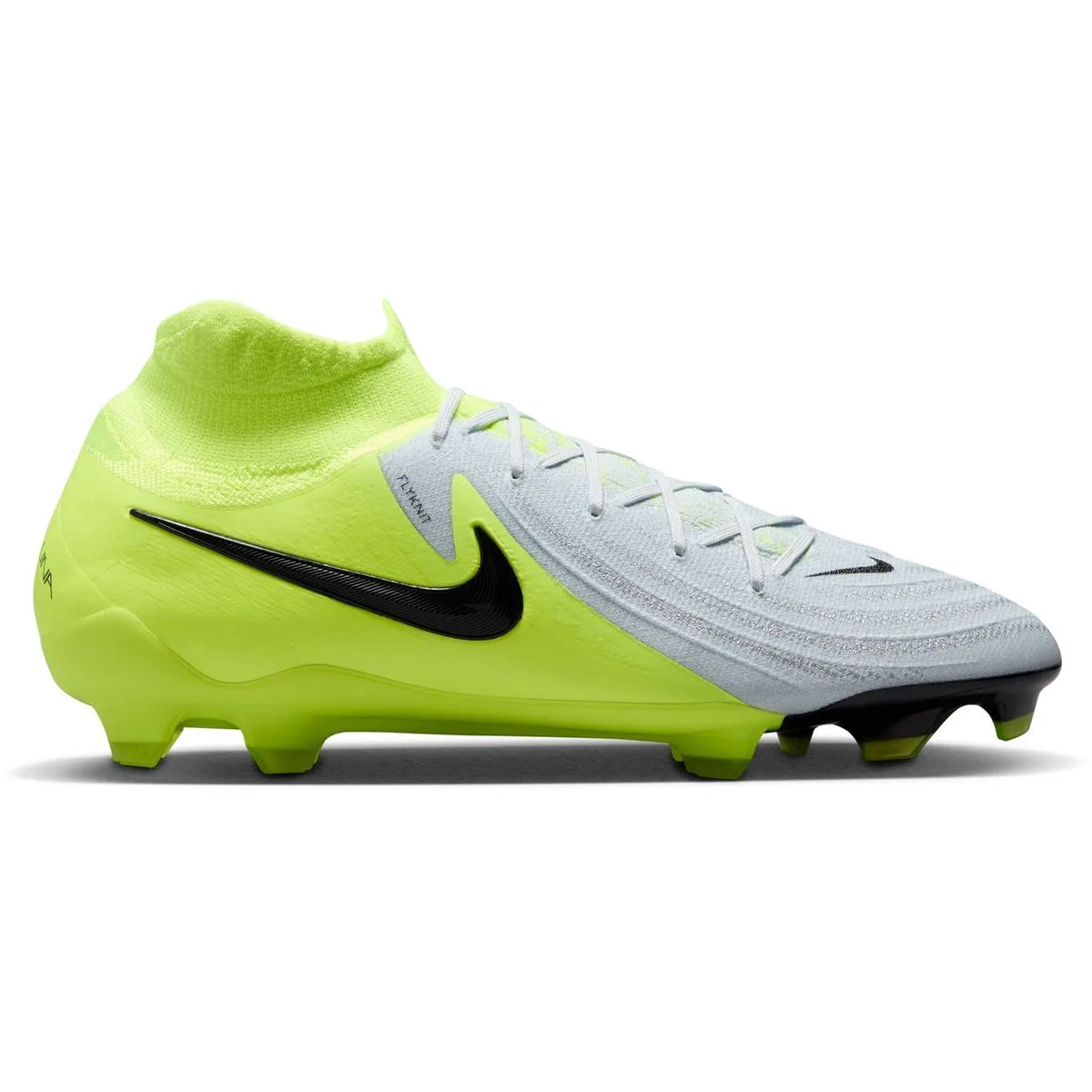 Phantom Luna 2 Pro FG High- Herren Stollenschuhe, silber, Größe 42 ½ 42 ½