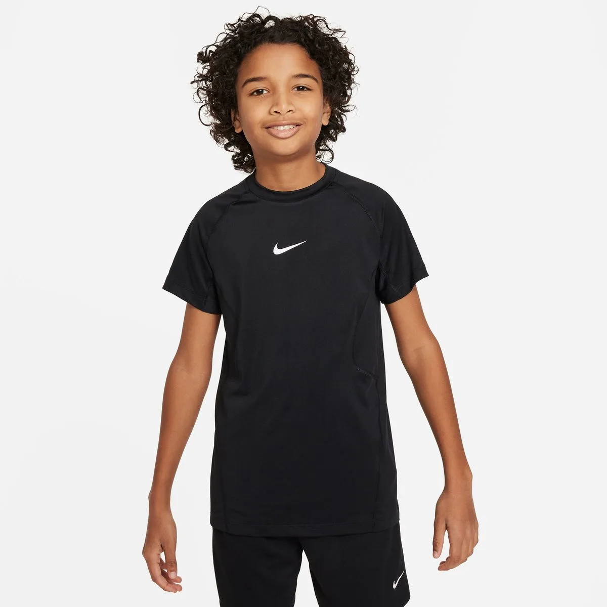 Nike Pro Dri-Fit Jungen T-Shirt, schwarz 196974823353