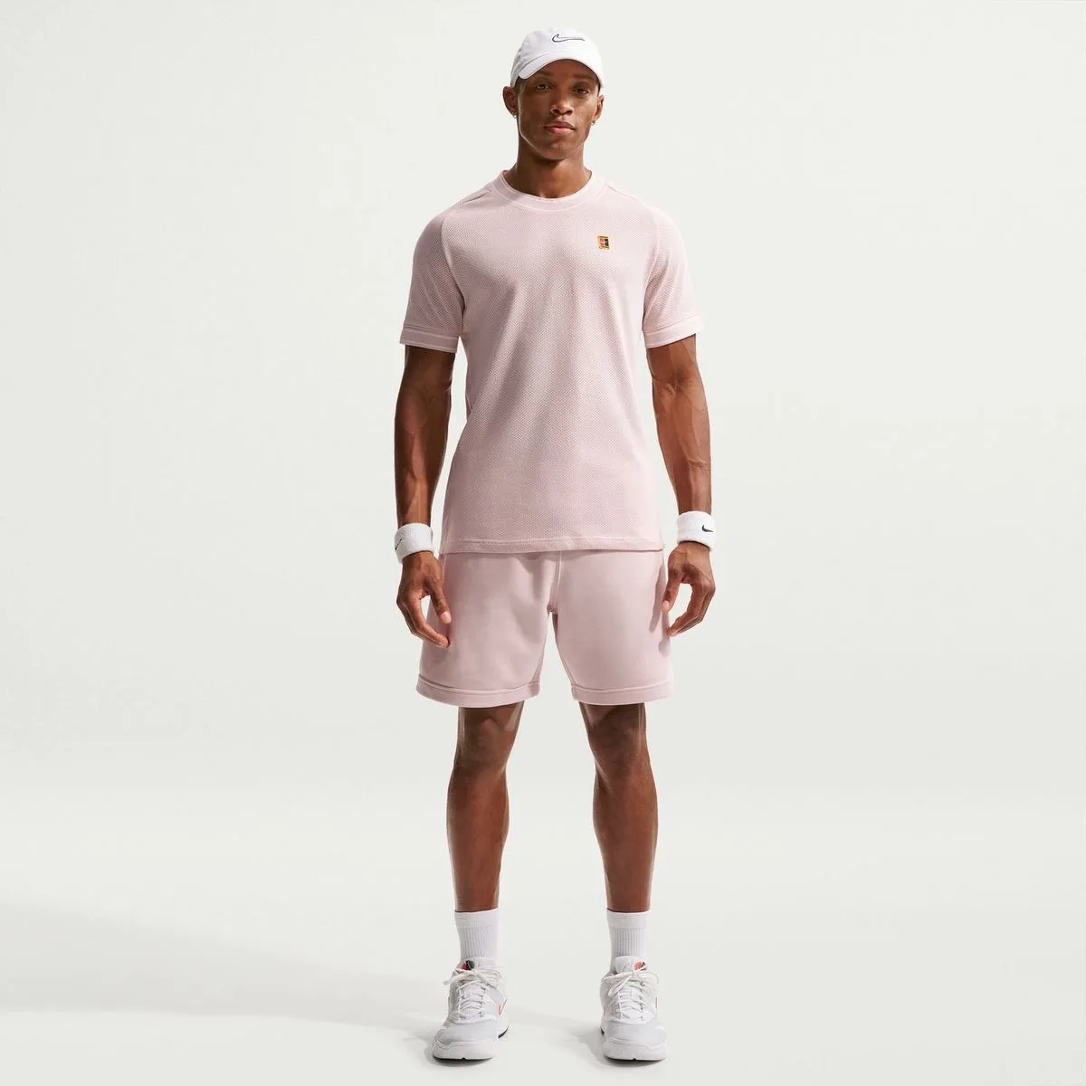 Court Heritage Herren Poloshirt, rosa US: 2XL