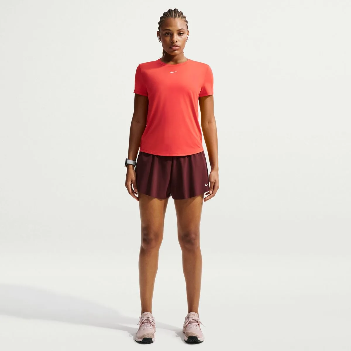 One Classic Dri-Fit Damen T-Shirt, rot US: 2XL