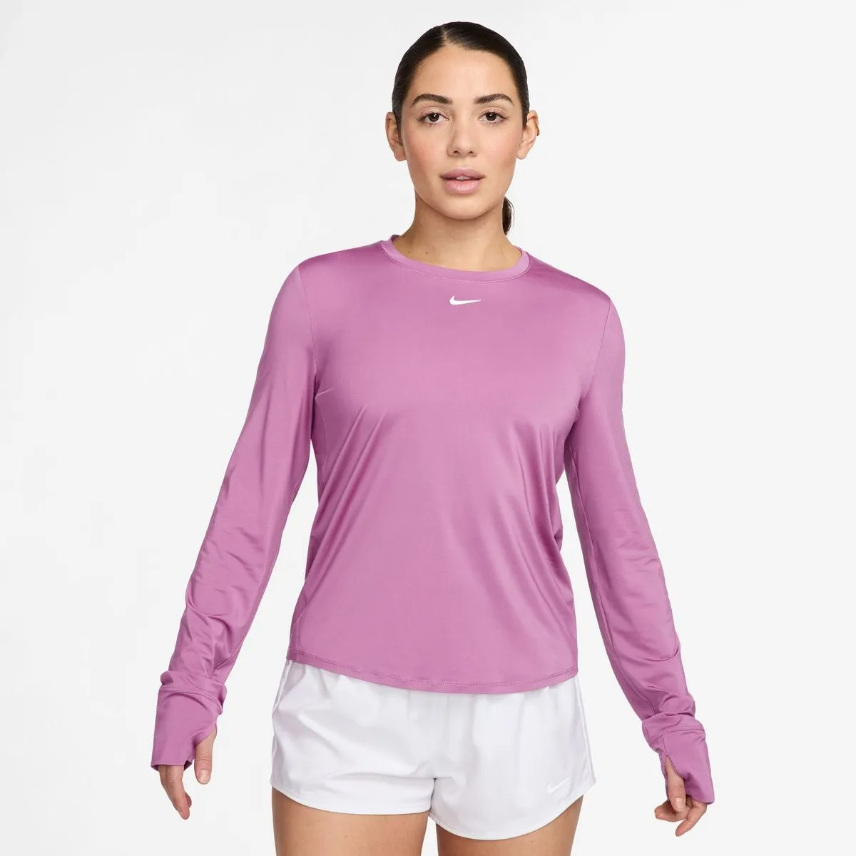 One Classic Dri-Fit Damen Longsleeve, lila US: M