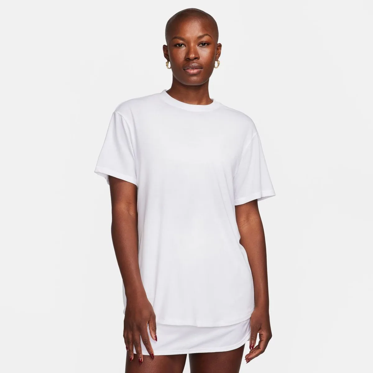 One Relaxed Dri-Fit Damen T-Shirt, weiß US: L