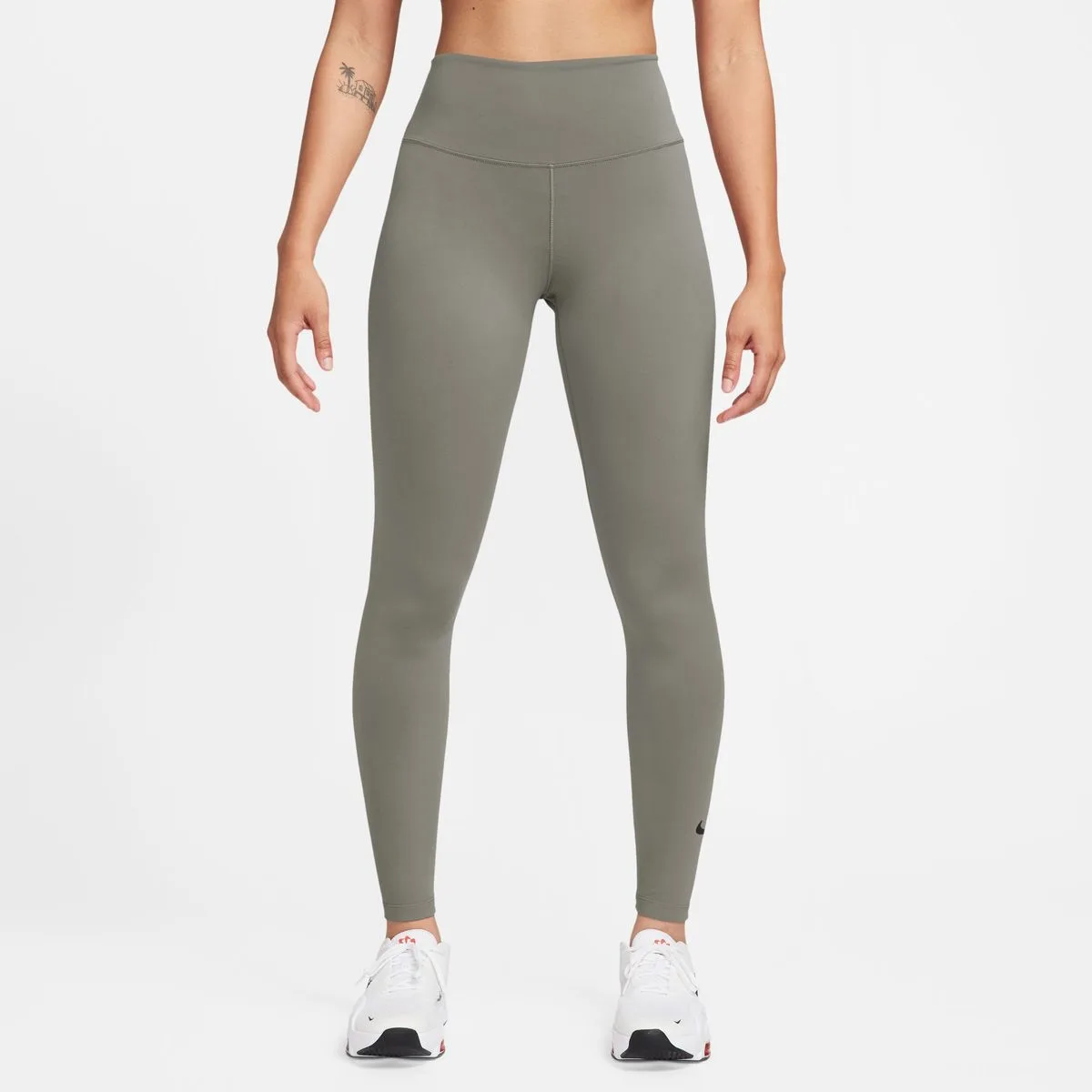 Nike One High-Waisted Full-Length Damen Tights, grün 197596553994