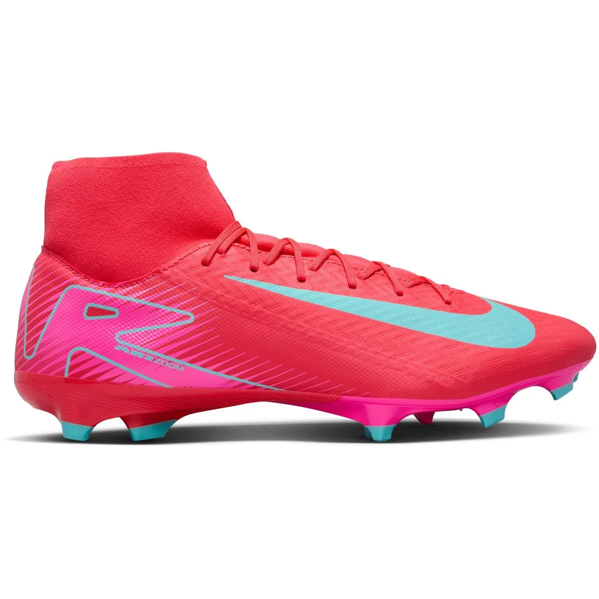 Mercurial Superfly 10 Academy emyemy MG High- Herren Nockenschuhe, rot, Größe 47 47