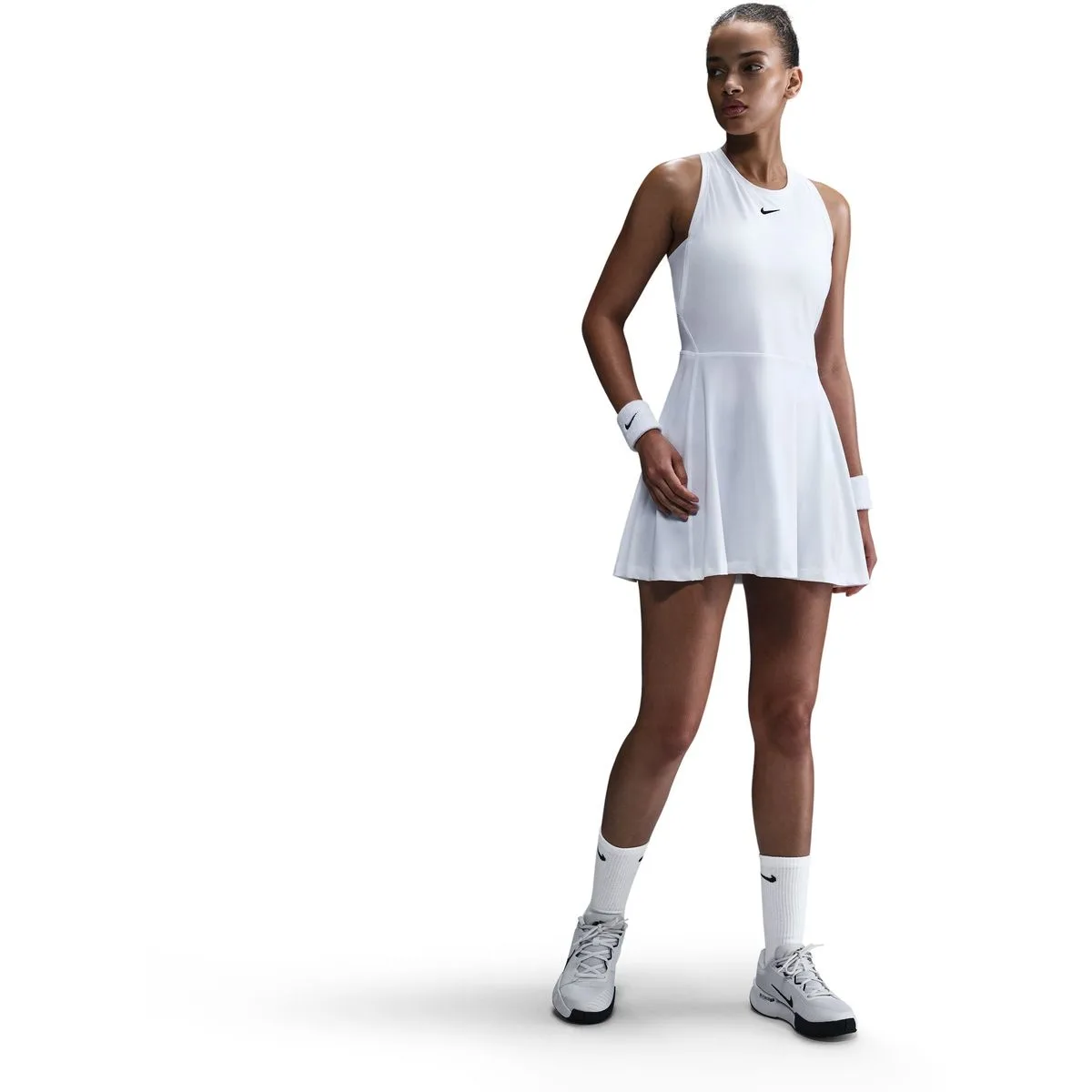 Victory Dri-Fit Damen Kleid, weiß US: XS