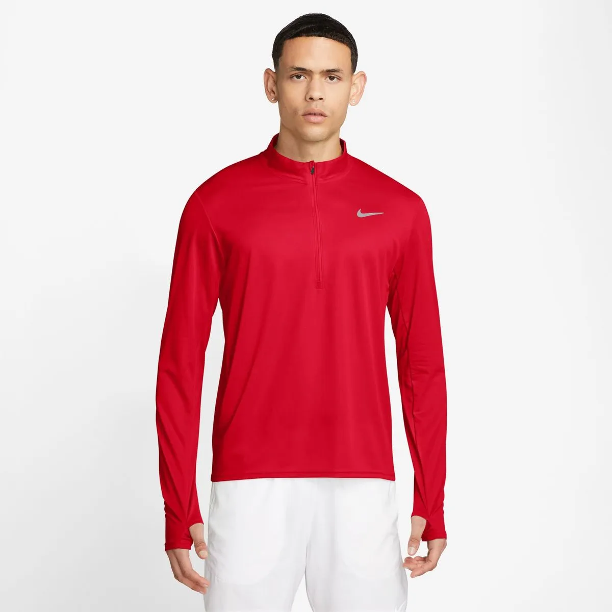 Pacer Dri-Fit 1/2-Zip Herren Longsleeve, rot US: XL