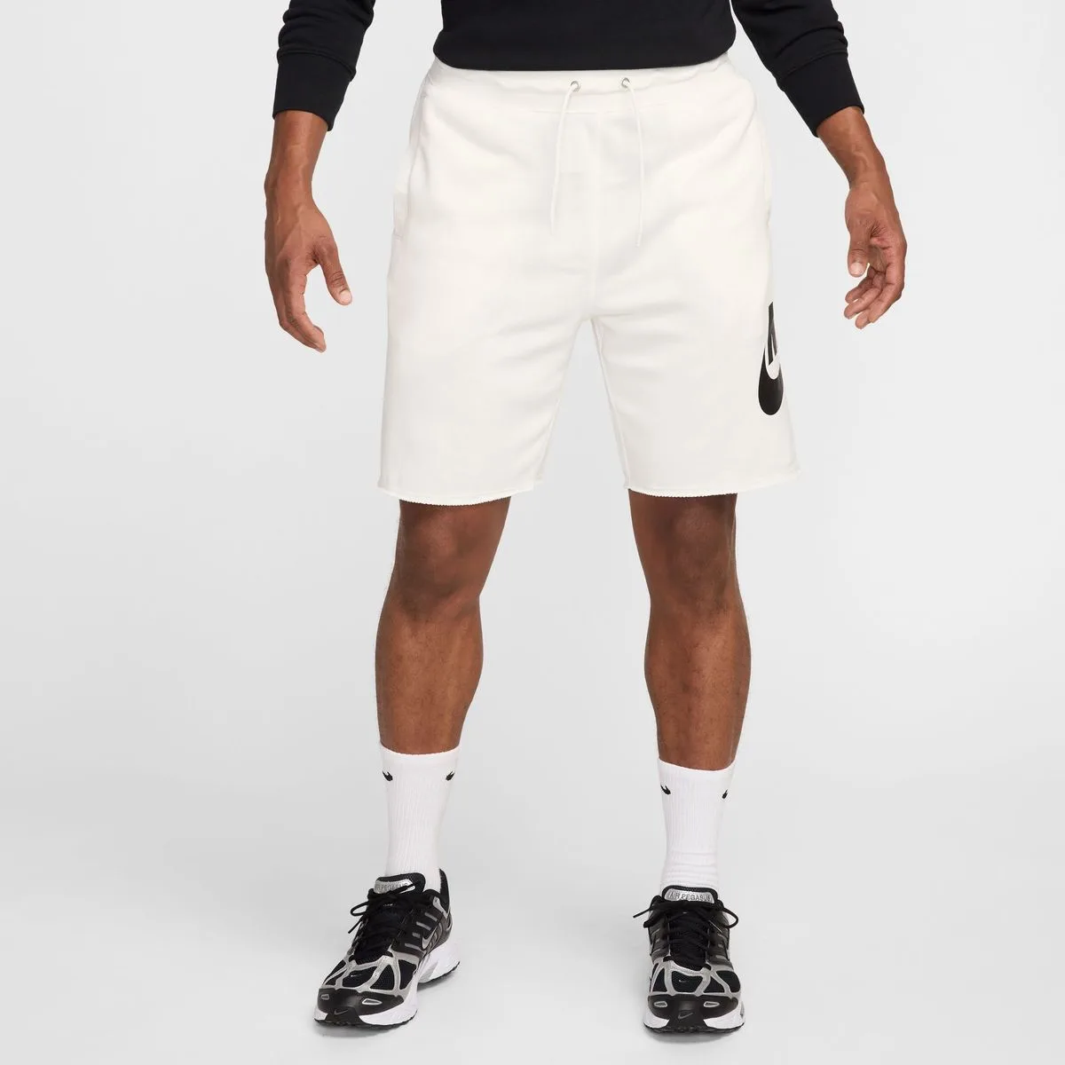 French Terry Alumni Herren Shorts, weiß US: L