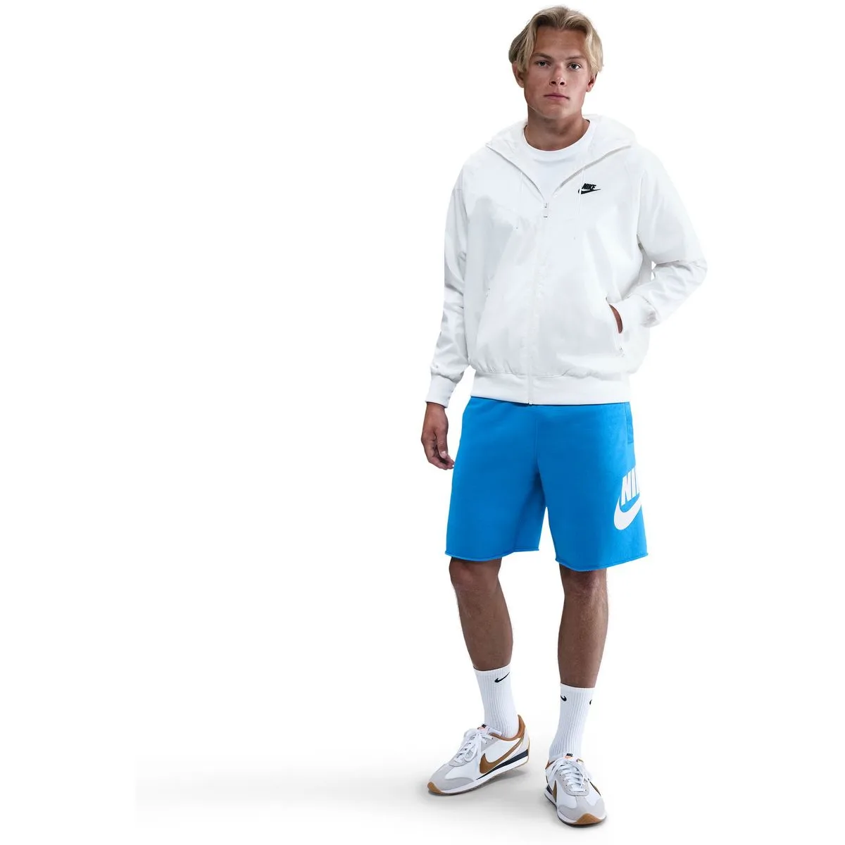 French Terry Alumni Herren Shorts, blau US: M