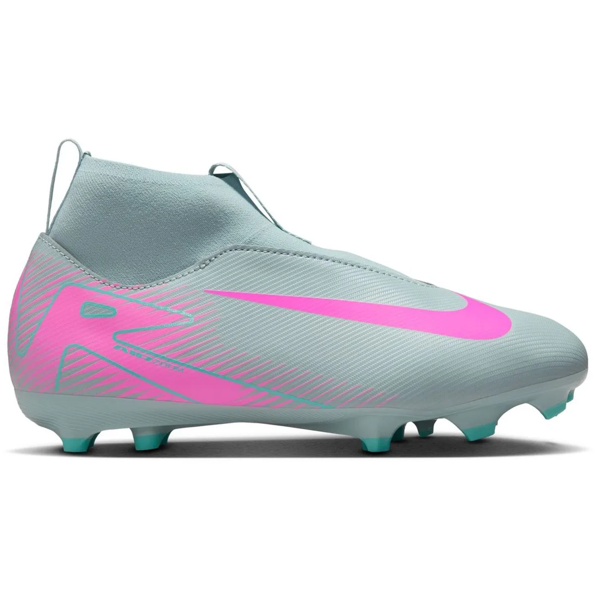Mercurial Superfly 10 Academy emyemy MG High- Kinder Nockenschuhe, türkis, Größe 38 ½ 38 ½